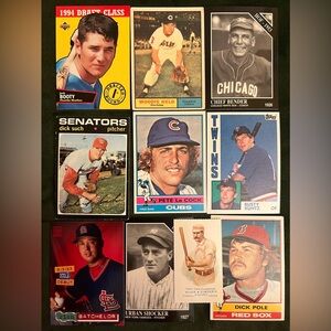 Best Funny Dirty Baseball Names Trading Cards Dick Pole LaCock Rusty Kuntz